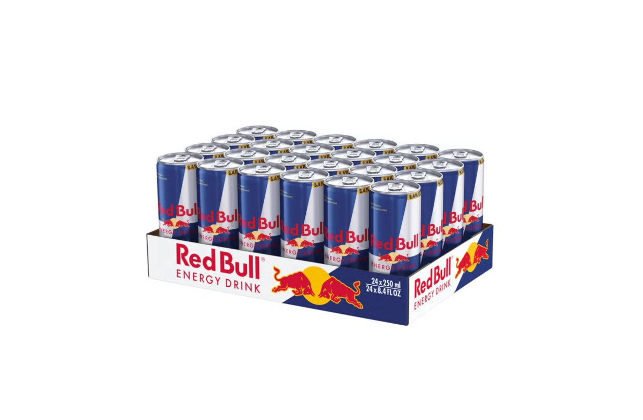Red Bull Energy Drink, 8.4 fl oz Cans (24 Pack) - Original & Sugarfree