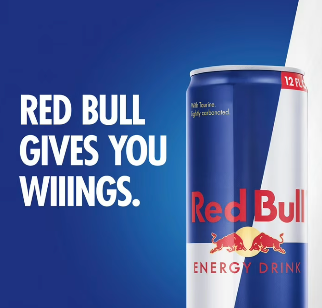Red Bull Energy Drink, 12 fl oz Cans (24 Pack) - Original & Sugarfree