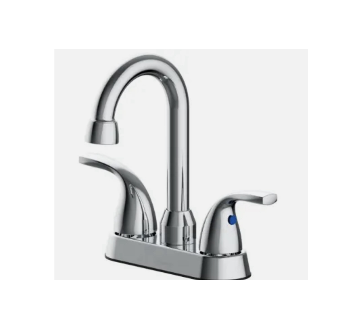 Seasons Anchor Point 2-Handle Bar & Prep Sink Faucet, Chrome High-Arc Swivel Spout 1.8 GPM (Model 158086)
