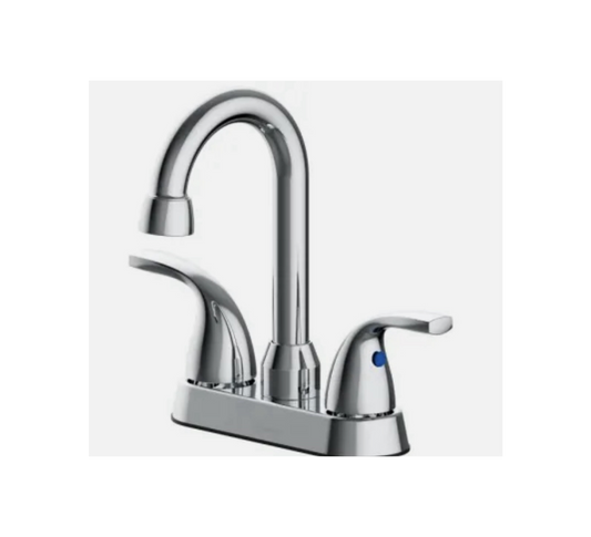 Seasons Anchor Point 2-Handle Bar & Prep Sink Faucet, Chrome High-Arc Swivel Spout 1.8 GPM (Model 158086)