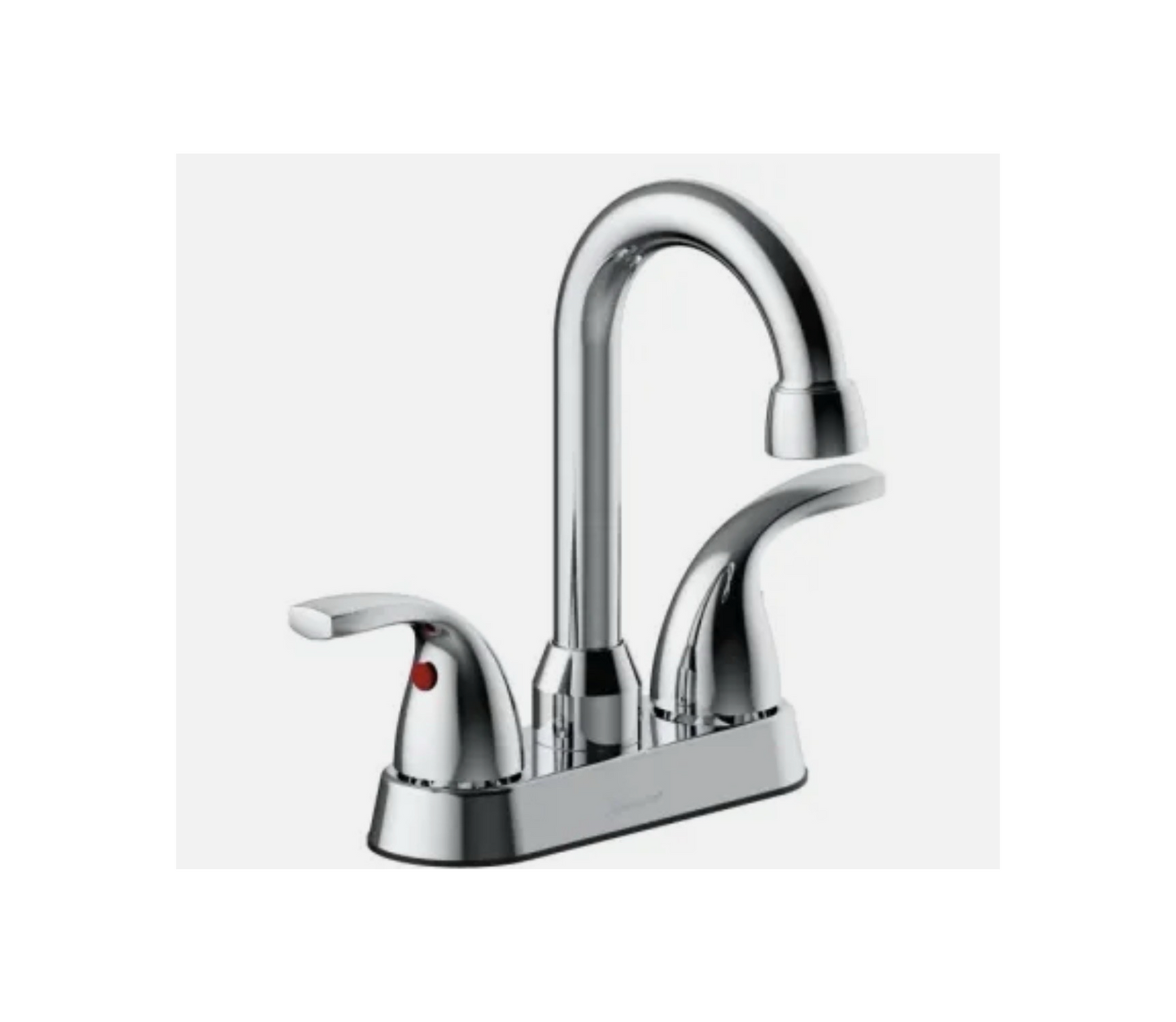 Seasons Anchor Point 2-Handle Bar & Prep Sink Faucet, Chrome High-Arc Swivel Spout 1.8 GPM (Model 158086)