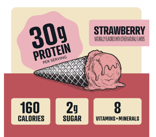 Member's Mark 30g Ultra-Filtered Milk Protein Shake, Strawberry, 11.5 fl oz, 12 Pack