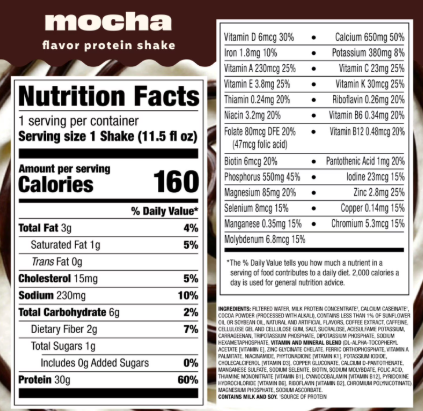 Premier Protein 30g Coffeehouse Variety Pack, Mocha & Caramel Macchiato, 11.5 fl oz, 12 Pack