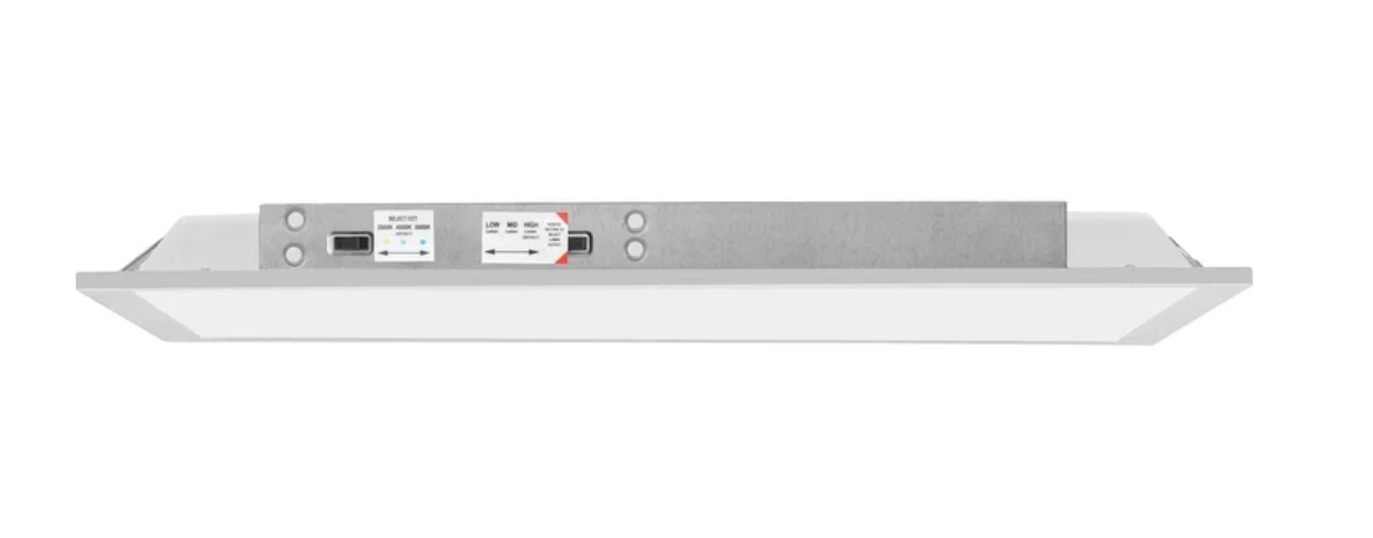 Lithonia Lighting CPX 2x2 LED Flat Panel Light - Switchable CCT (3000K/4000K/5000K) & Adjustable Lumens (120-277V)