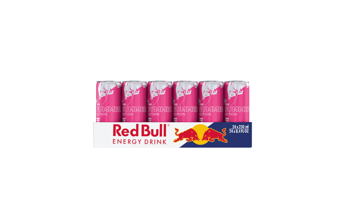 Red Bull Energy Drink, White Peach (The Peach Edition), 8.4 fl oz Cans (24 Pack)