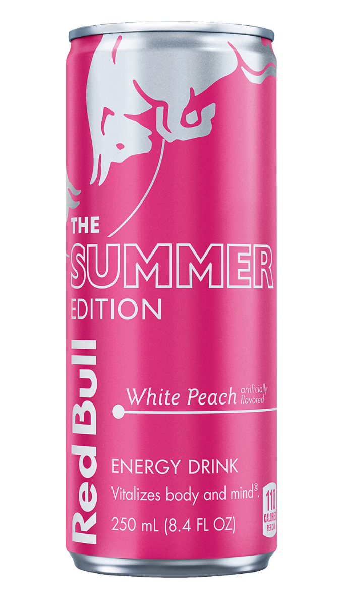 Red Bull Energy Drink, White Peach (The Peach Edition), 8.4 fl oz Cans (24 Pack)