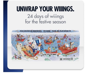 Red Bull Advent Calendar 2026, 24 Days of Wings, 11 Flavor Variety Pack