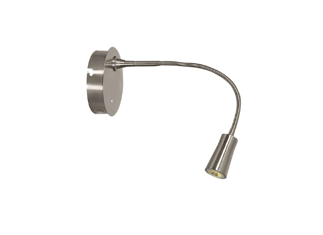 Access Lighting Epiphanie 16.7" LED Gooseneck Wall Sconce 3500K Integrated LED Hardwired or Plug-In