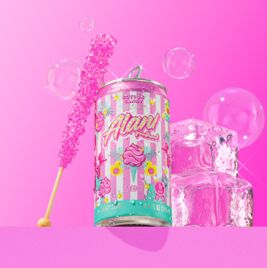 Alani Nu Mini Cotton Candy energy drink 12 pack, 3 boxes - view 4