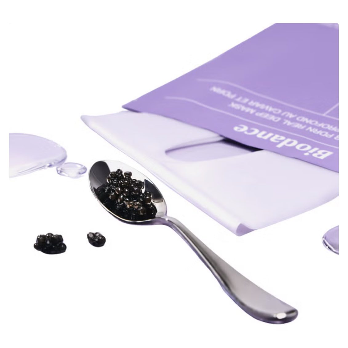 Biodance Caviar PDRN mask with caviar ingredients