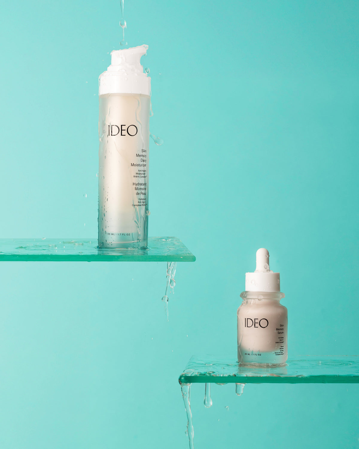 IDEO Skin Memory Daily Moisturizer 50 mL (1.7 fl oz), Retinol-Free Anti-Aging Face Cream, Hydrates & Firms