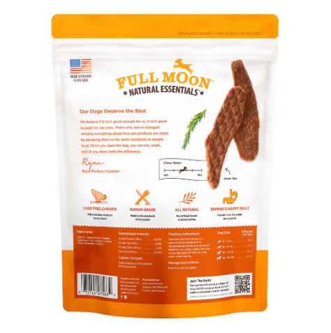 Full Moon all natural human grade dog treats - view 6