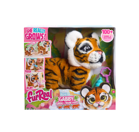 furReal Gabby the Grow and Roar Tiger interactive plush toy