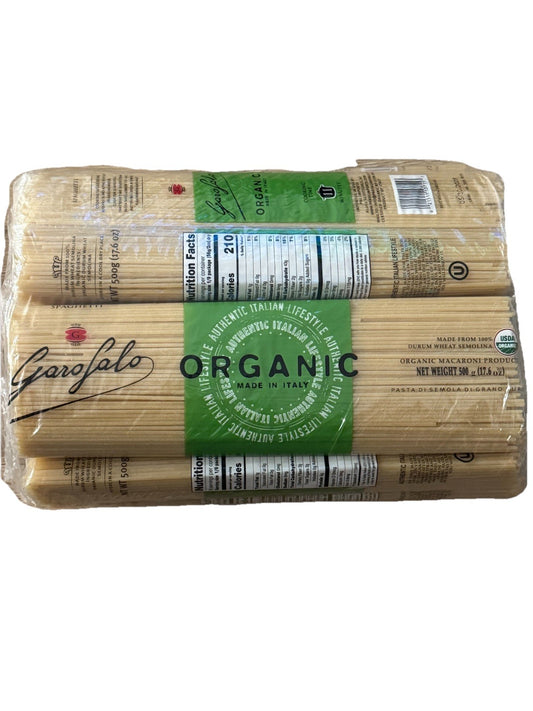 Garofalo Organic Italian Spaghetti Pasta 500g x 8 | Premium Authentic Noodles - view 2