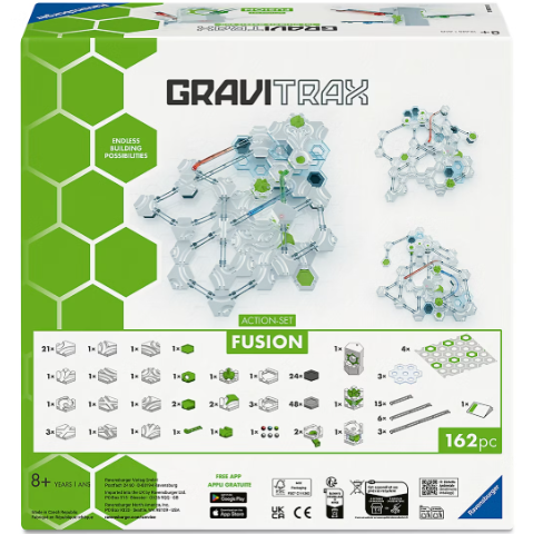 GraviTrax Action Set Fusion interactive marble run building set - view 4