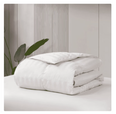 Hotel Grand White Down Comforter 650 Fill Power, 500 Thread Count, 100% Cotton - view 3