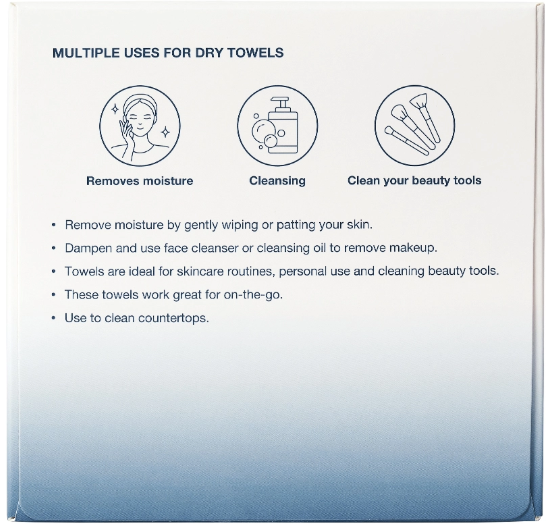 Kirkland Signature Daily Dry facial towels 200 count - view 5