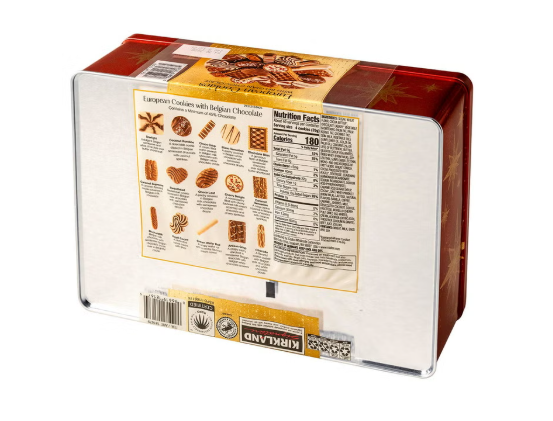 Kirkland Signature European Cookies with Belgian Chocolate 49.4 oz Gourmet Assortment - view 4