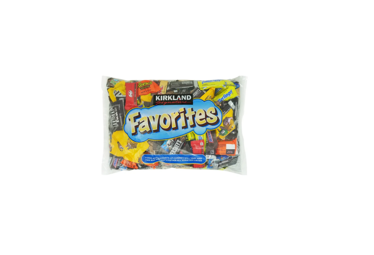 Kirkland Signature Favorites Chocolate Candy Variety Pack 90 oz Assorted Fun-Size Chocolate Favorites