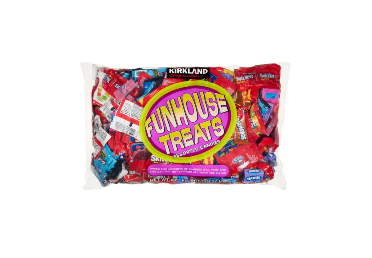 Kirkland Signature Funhouse Treats Variety Pack 92 oz Assorted Candy Mix Individually Wrapped Favorites