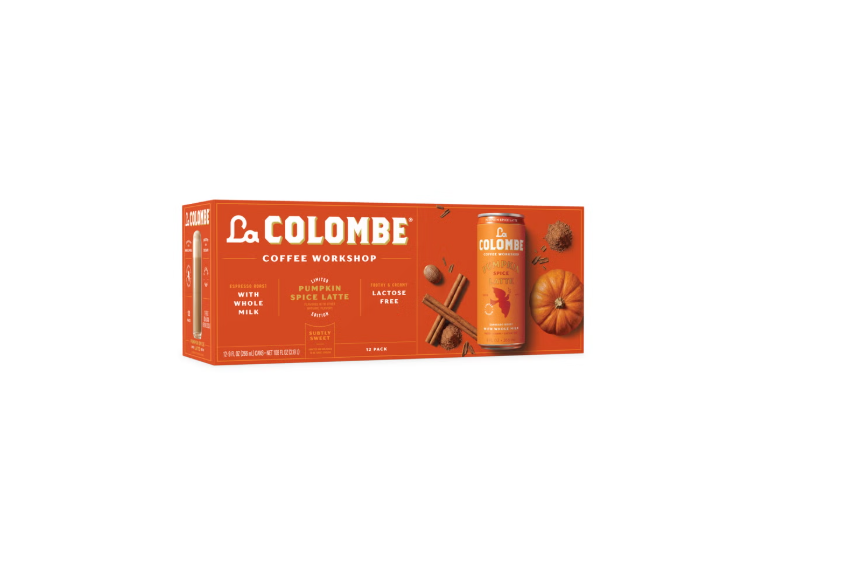 La Colombe Pumpkin Spice Draft Latte Limited Edition 12-Pack 9 oz Iced Coffee