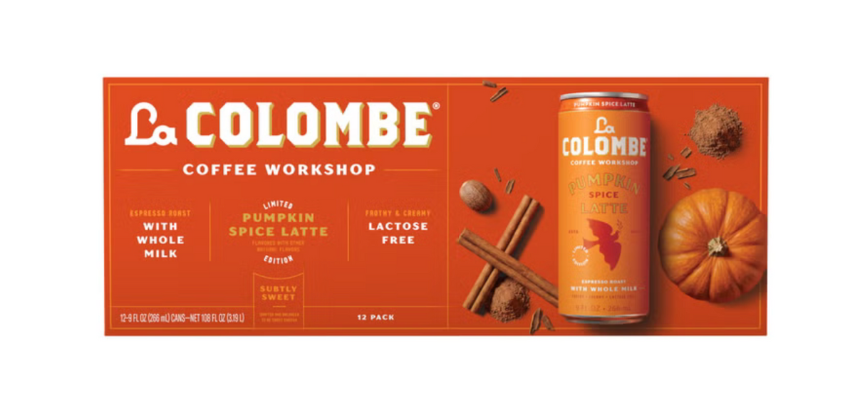 La Colombe Pumpkin Spice Draft Latte Limited Edition 12-Pack 9 oz Iced Coffee - view 3