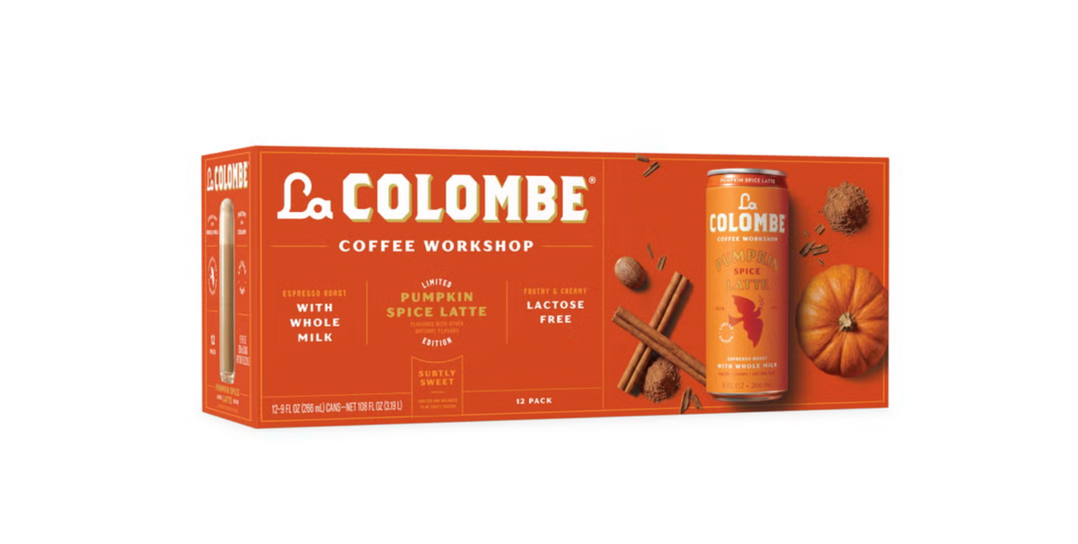 La Colombe Pumpkin Spice Draft Latte Limited Edition 12-Pack 9 oz Iced Coffee - view 4
