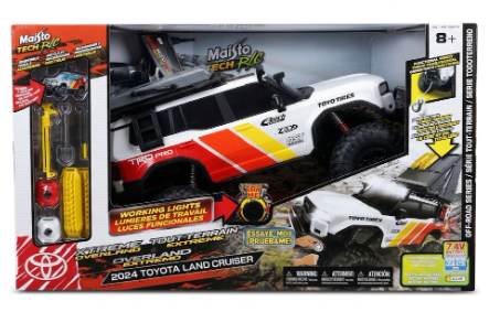 Maisto Tech R/C 2024 Toyota Land Cruiser Xtreme Overland 4WD Remote Control Off-Road Truck, Ages 8+ - view 3