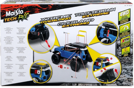 Maisto Tech R/C 2024 Toyota Land Cruiser Xtreme Overland 4WD Remote Control Off-Road Truck, Ages 8+ - view 7