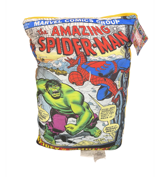 Marvel Spider-Man vs. Hulk decorative pillow