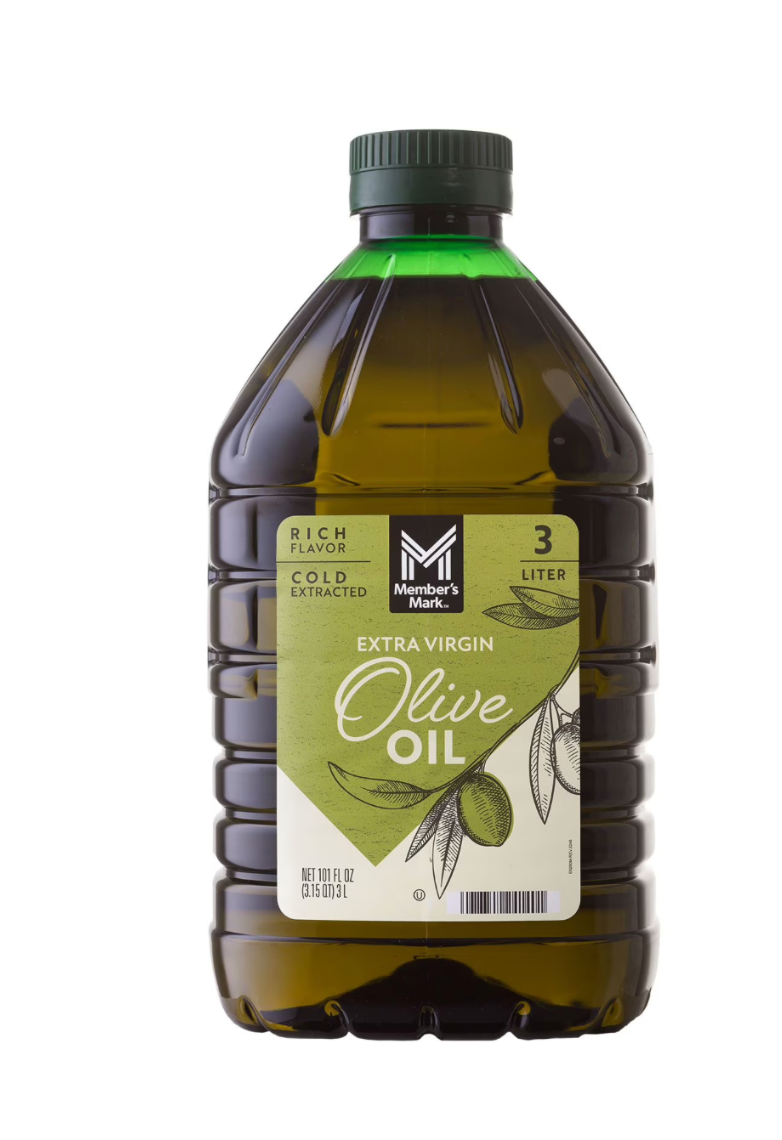 Member's Mark Extra Virgin Olive Oil, Cold Extracted, 3 Liter (101 fl oz) Jug