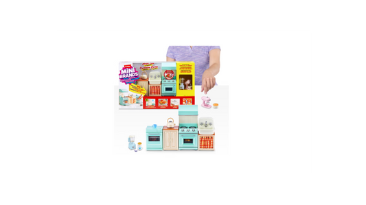 Mini Brands Magic Cook Kitchen Bundle Interactive Playset with Working Mixer, Blender, Sink & Oven - view 2
