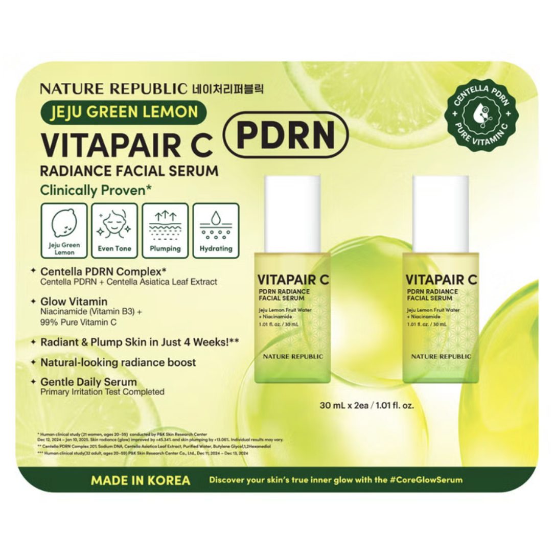 Nature Republic Vitapair C PDRN Radiance Facial Serum 2-pack front