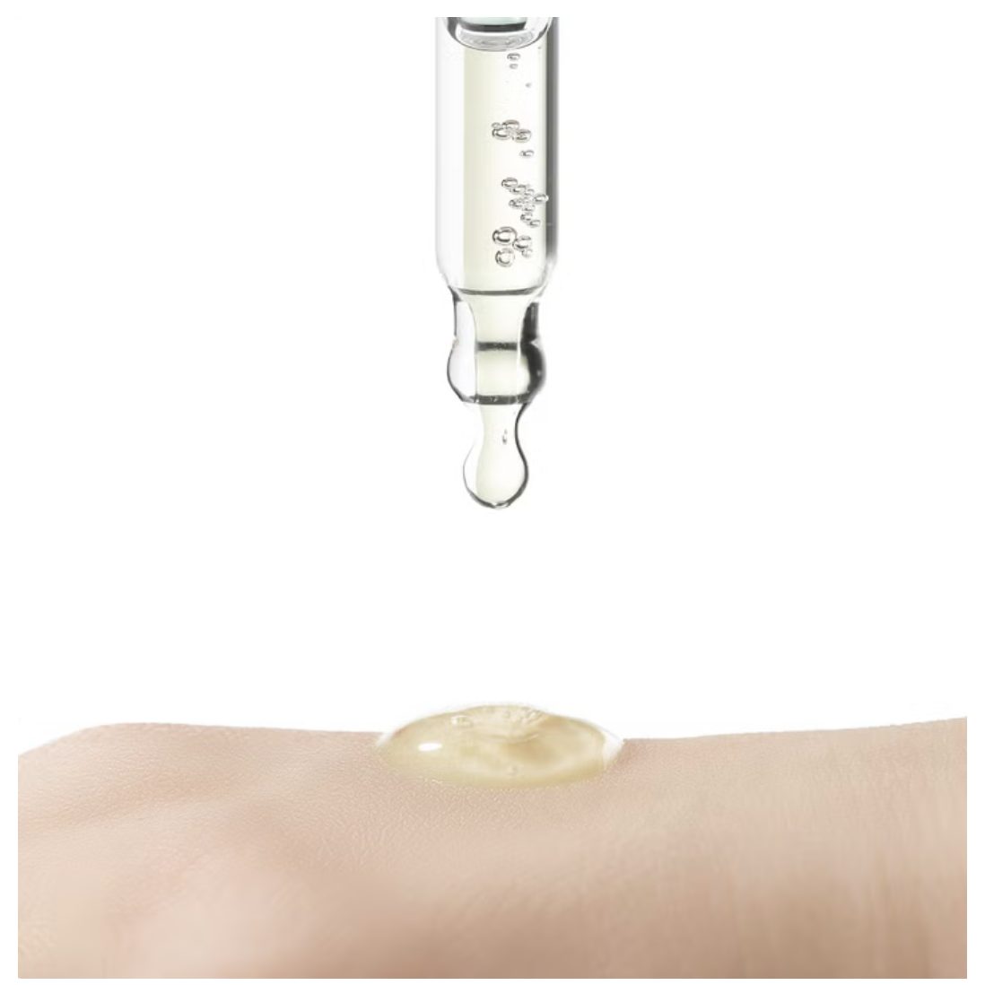 Vitapair C PDRN serum lightweight texture on skin