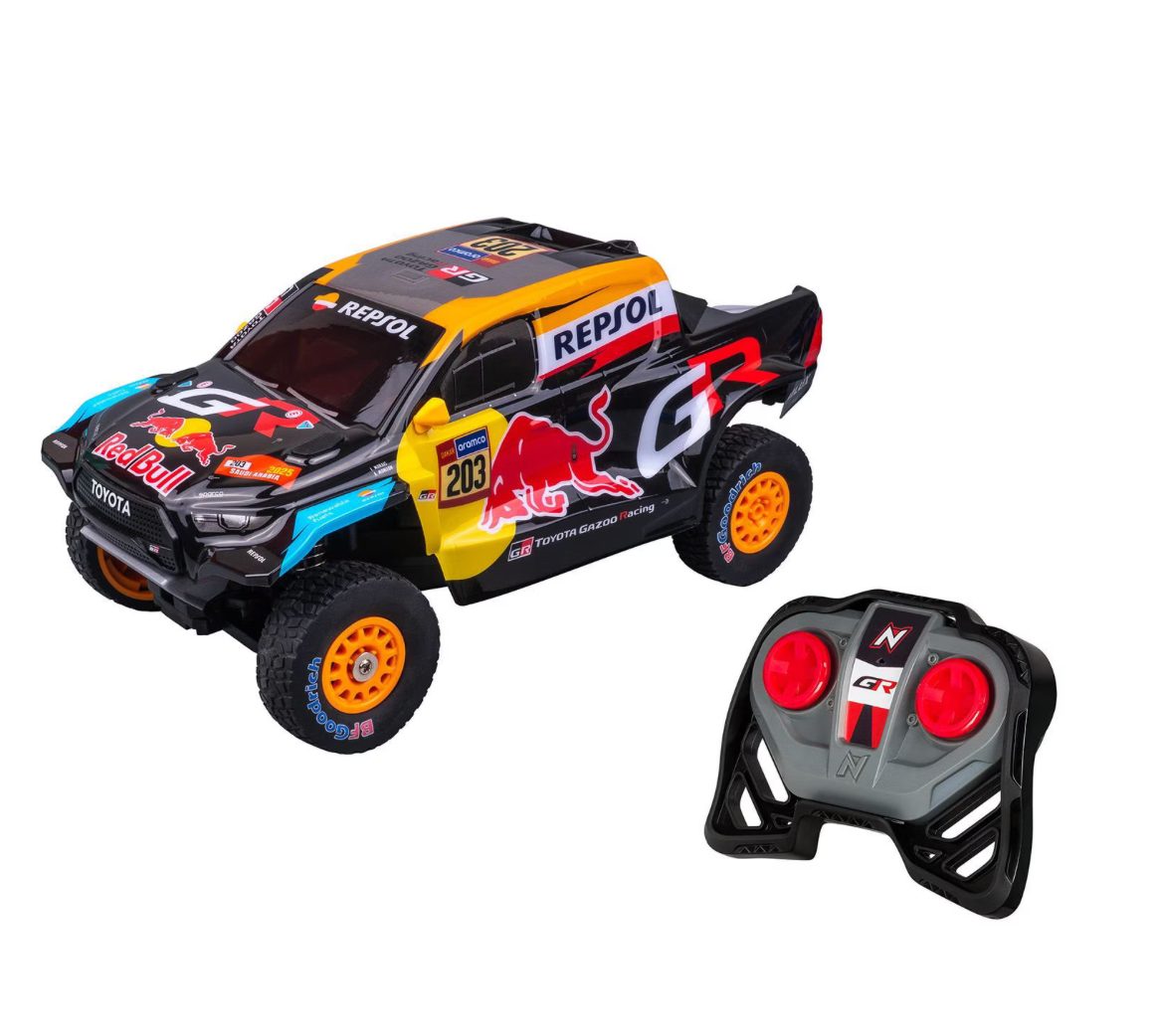 Nikko 1:12 Pro Trucks Toyota Gazoo Racing Dakar 2025 RC car #203 with 2.4GHz remote control