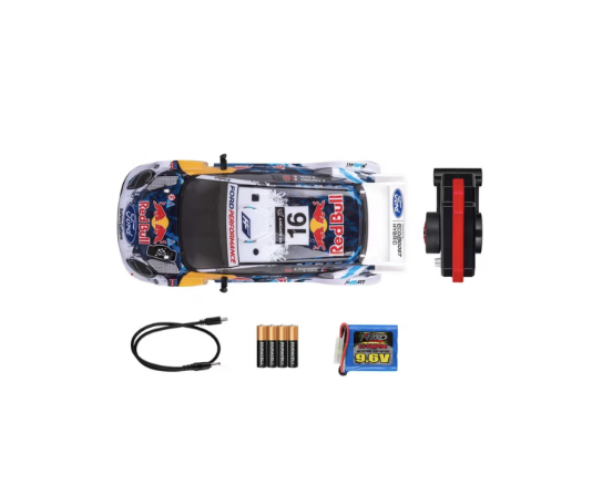 Nikko RC 1:14 Red Bull Ford Puma #16 Remote Control Rally Car – USB Rechargeable - view 3