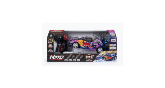 Nikko RC Ford Puma Hybrid Rally1 #19 Red Bull 1:14 Remote Control Rally Car