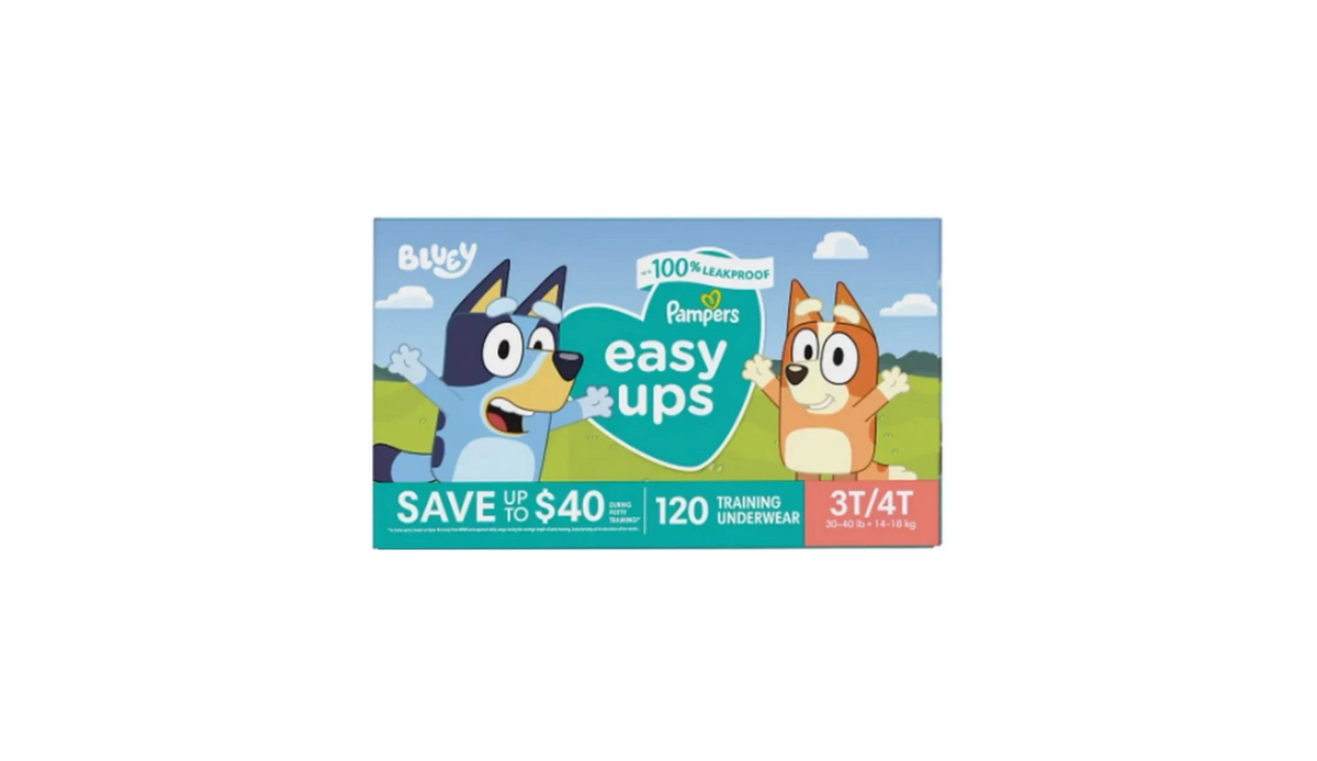 Pampers Easy Ups Bluey Training Underwear, Sizes 2T-6T - view 2