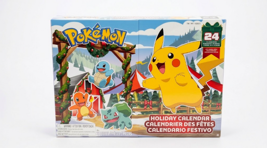 Pokémon Holiday Advent Calendar with 24 collectible figures