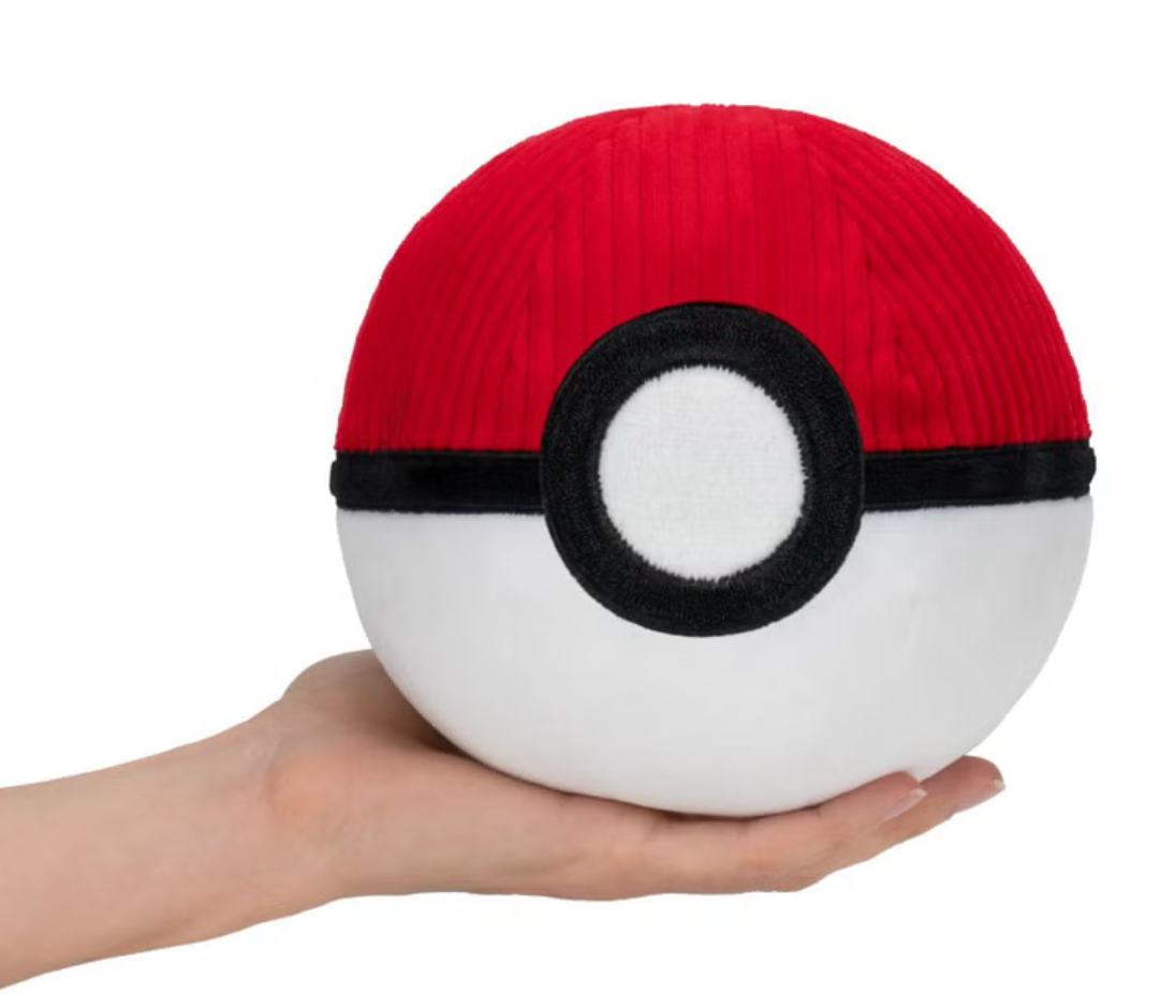 Pokémon Poké Ball Plush Squeaky Dog Toys 6 Inch 3-Pack Poké Ball, Great Ball & Ultra Ball - view 3
