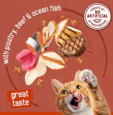 Purina Friskies Gravy Pleasers Wet Cat Food Variety Pack 60 Cans, 5.5 oz Meaty Bits, Prime Filets & Fully Loaded Recipes - view 3