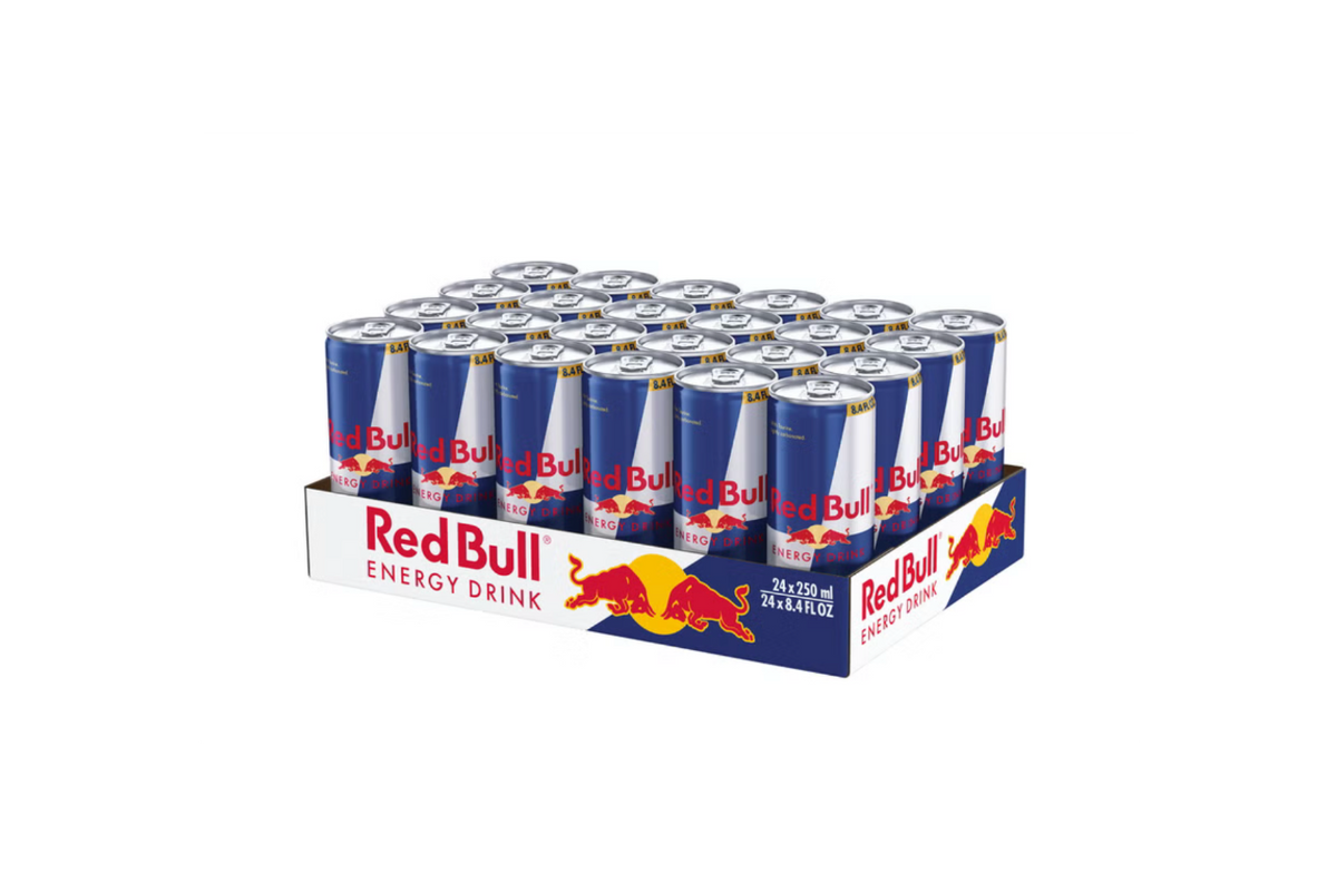 Red Bull Energy Drink, 8.4 fl oz Cans (24 Pack) - Original & Sugarfree