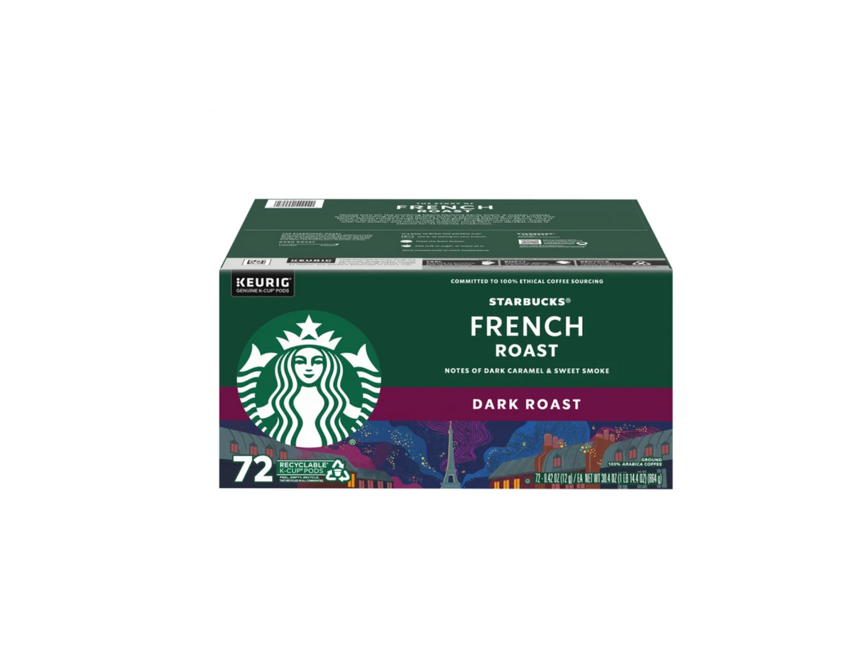 Starbucks Premium Coffee K-Cup Pods, Pike Place or French Roast, 72 Count - view 2