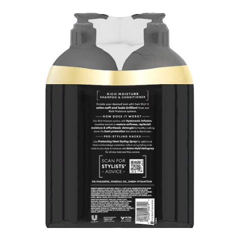TRESemmé Moisture Rich shampoo and conditioner set 2 pack - view 2